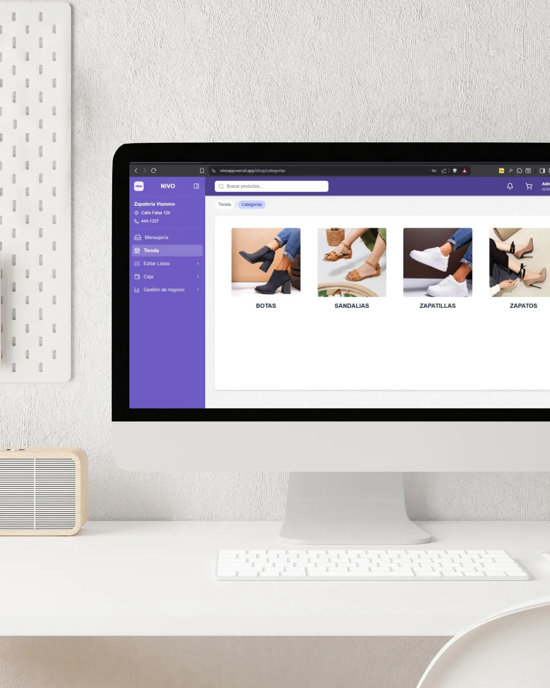 Nivo POS - Herramienta web para gestión comercial